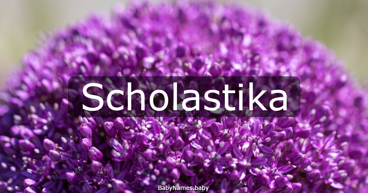 Scholastika