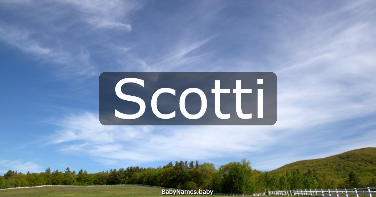 Scotti