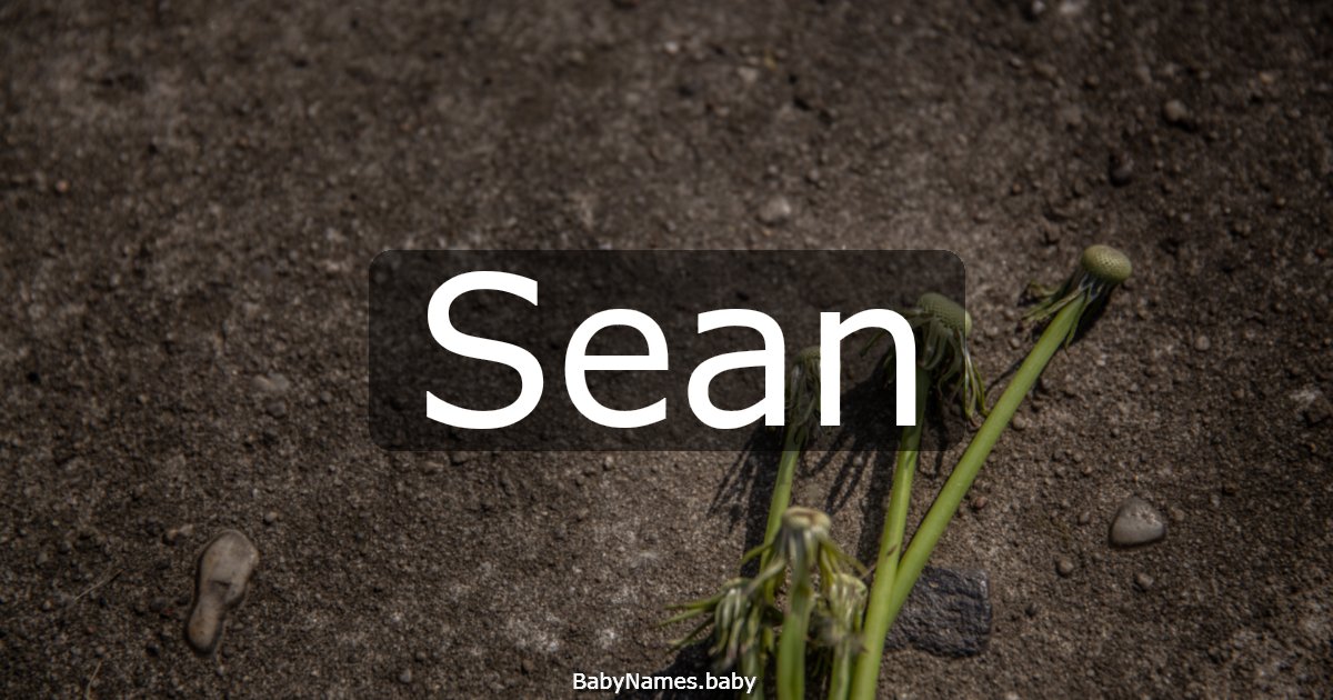 Sean