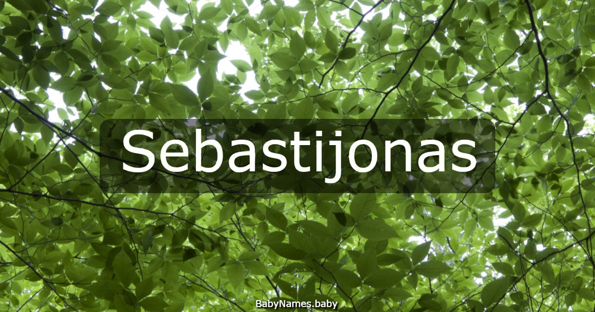 Sebastijonas