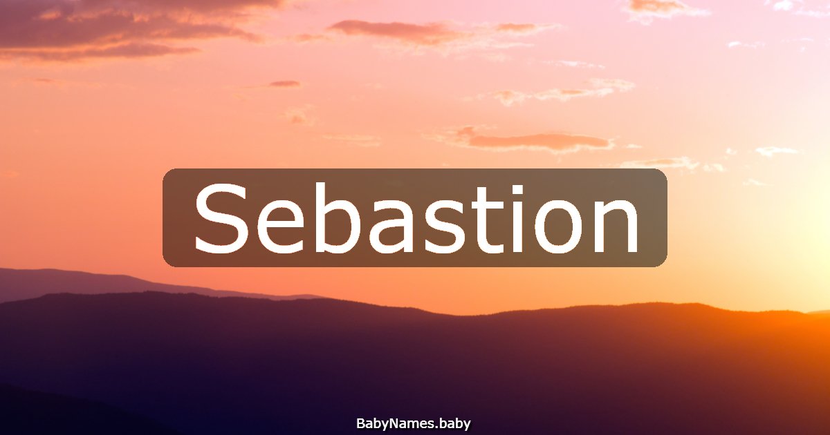 Sebastion