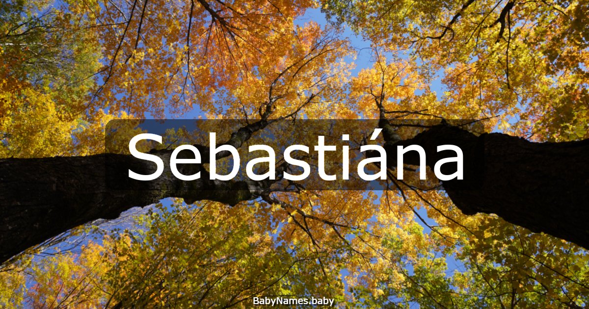 Sebastiána