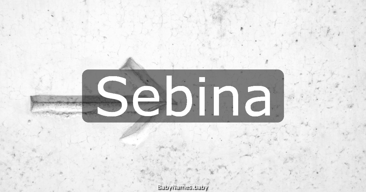 Sebina