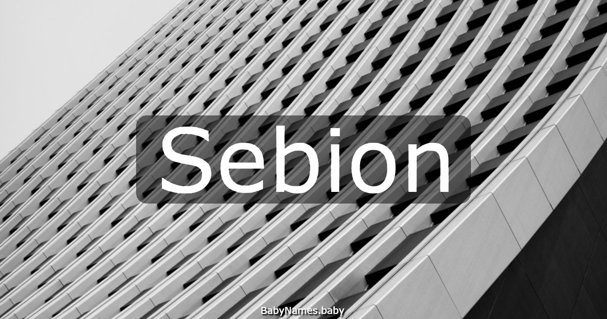 Sebion