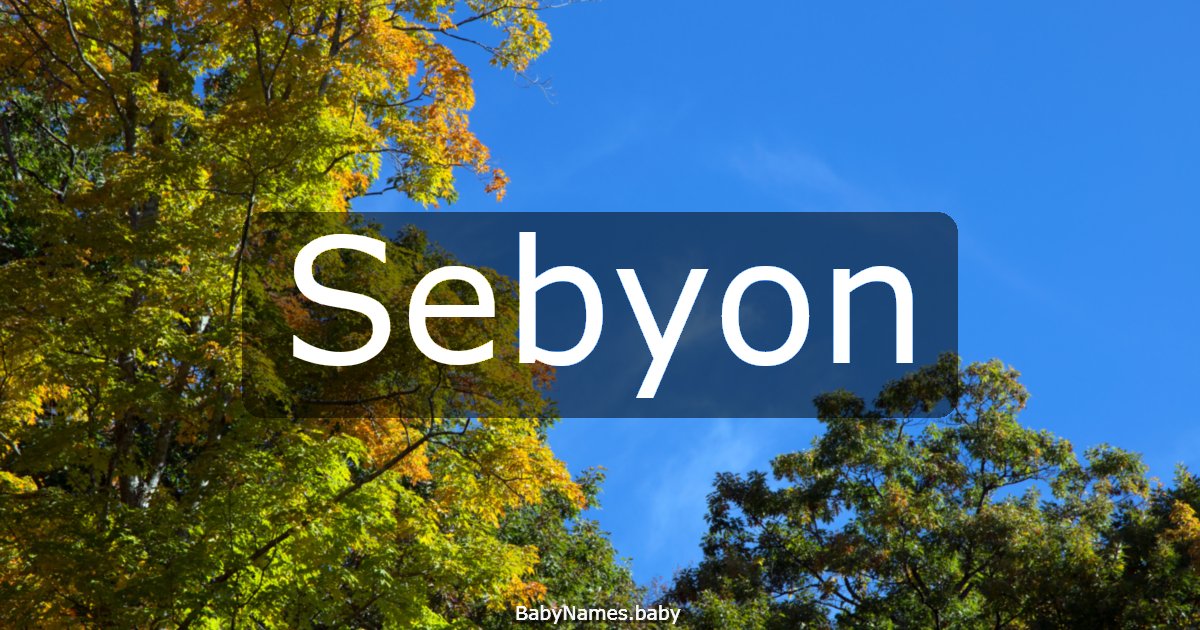 Sebyon
