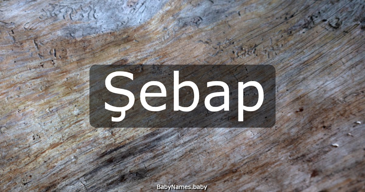 Şebap