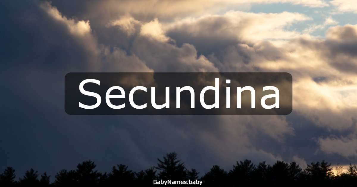 Secundina