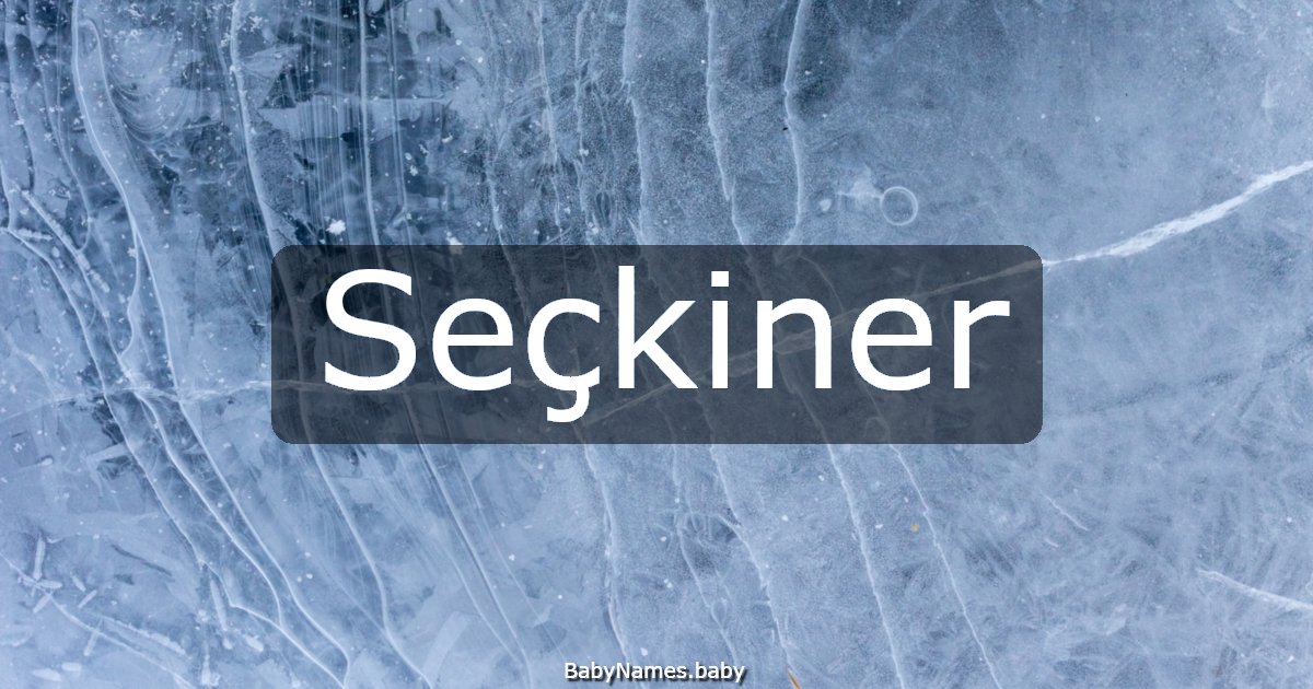 Seçkiner