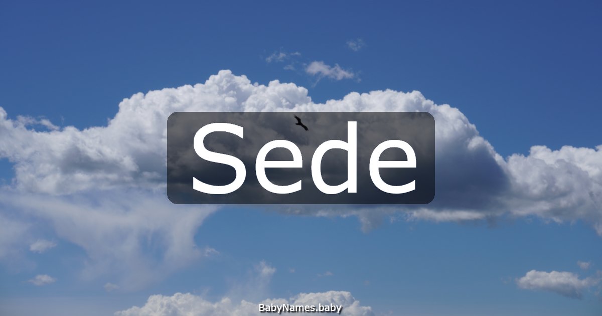Sede