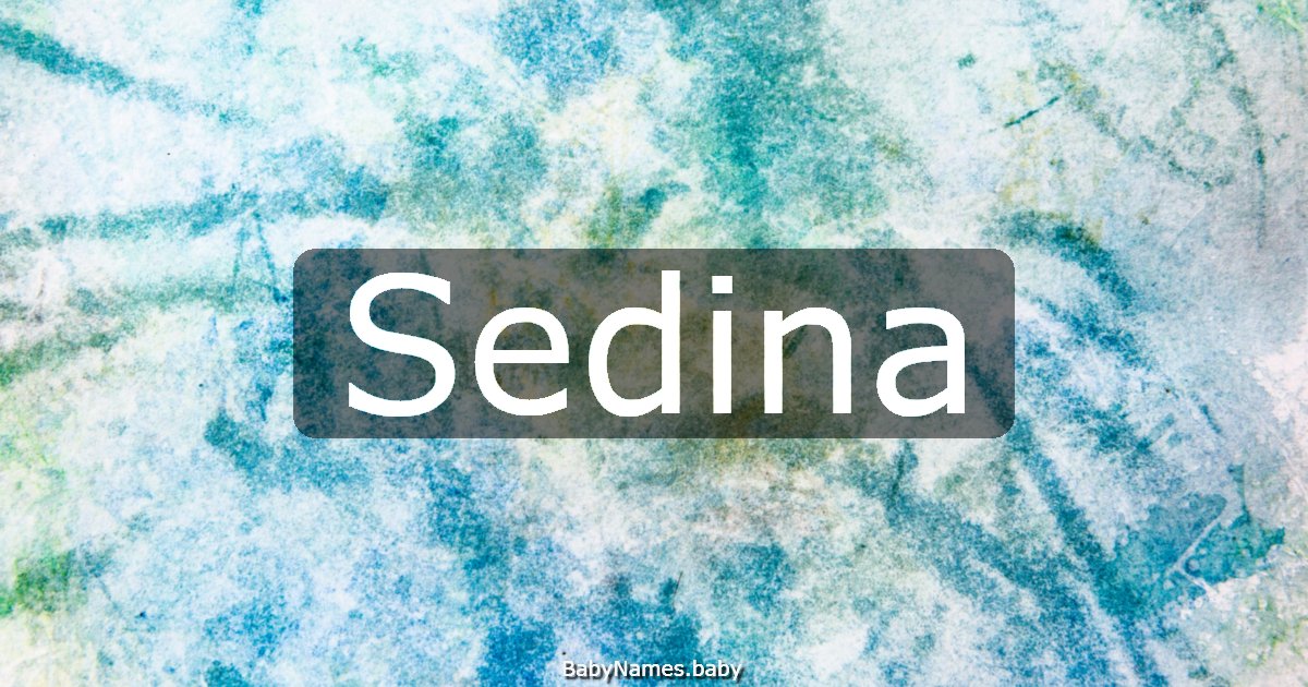 Sedina