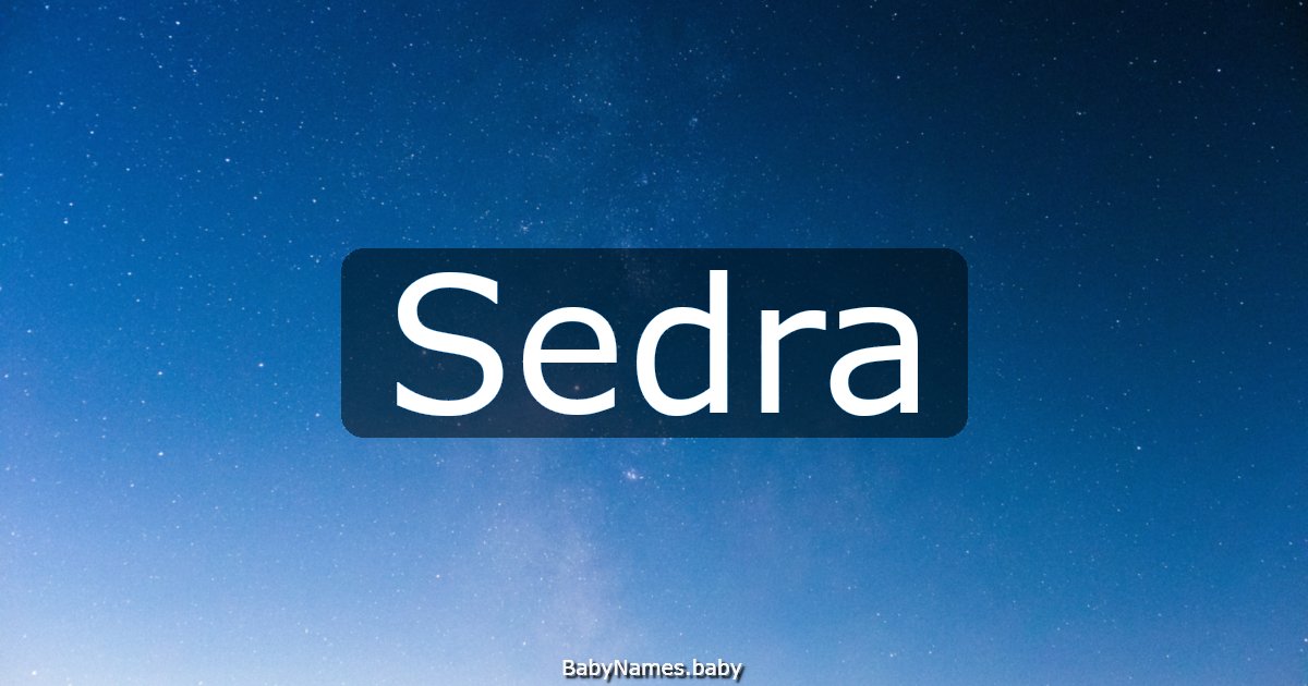 Sedra