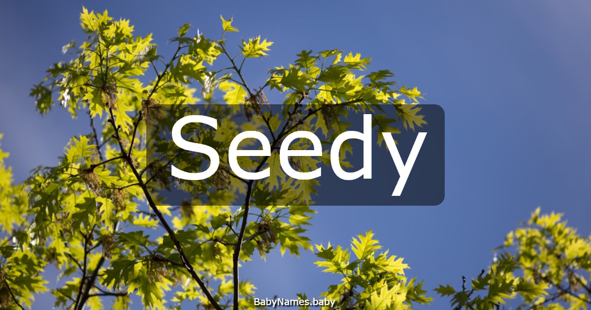 Seedy