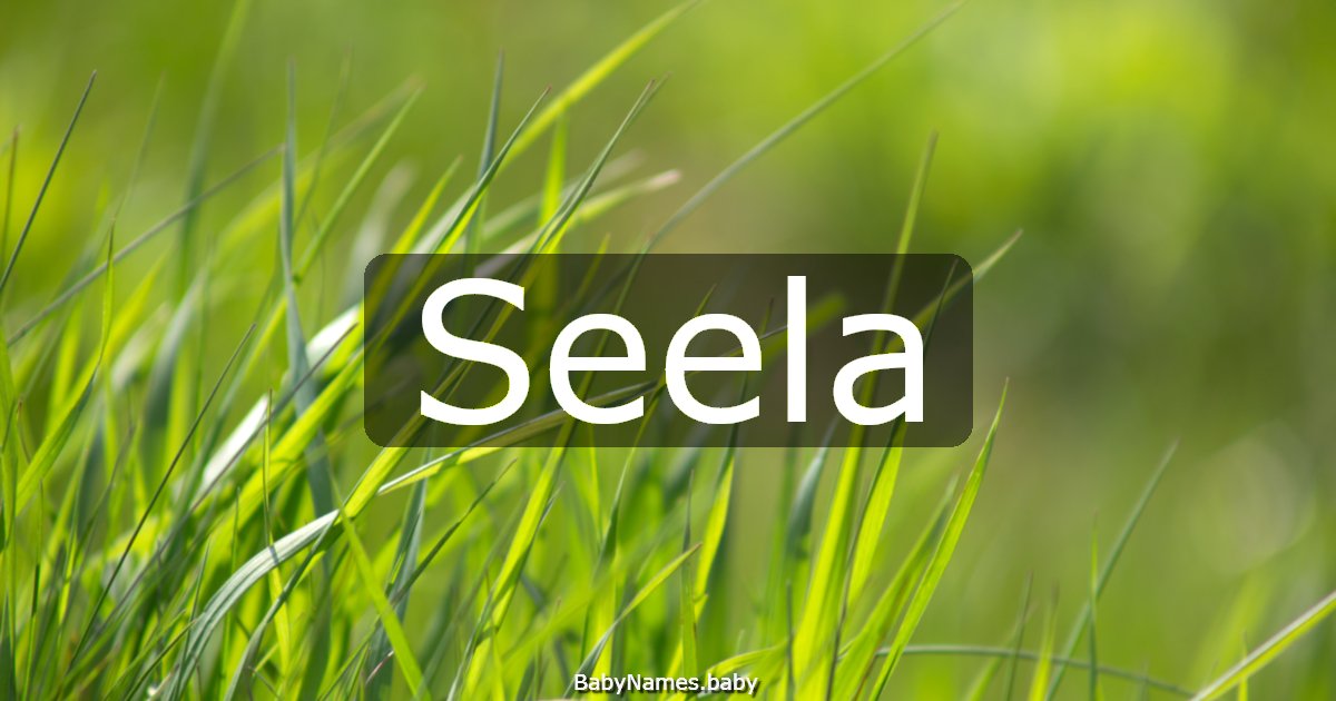 Seela