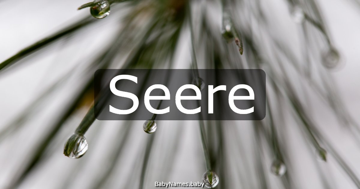 Seere