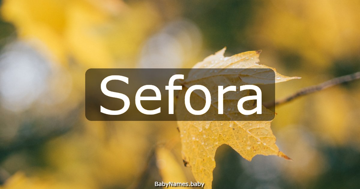 Sefora