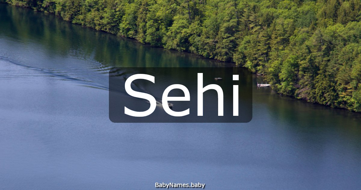 Sehi