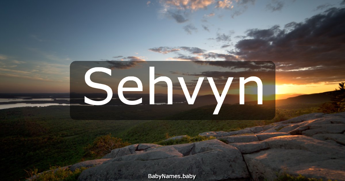 Sehvyn