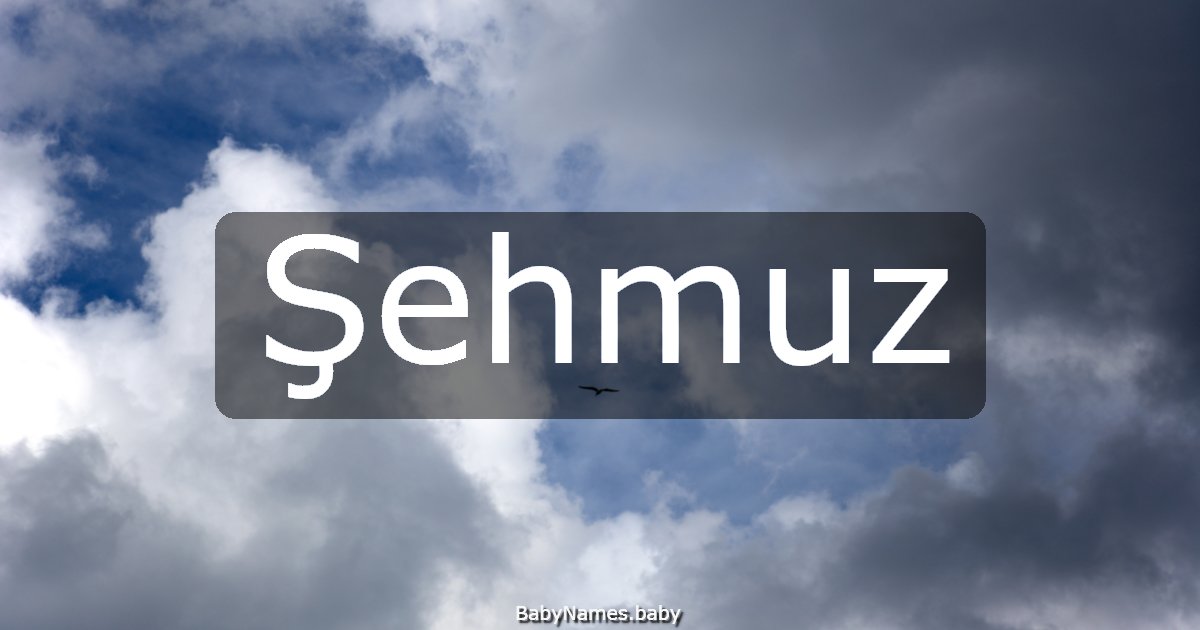 Şehmuz