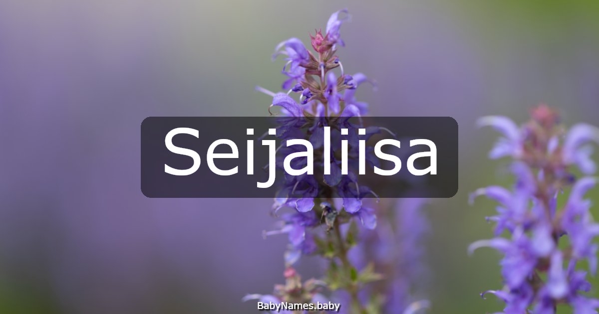 Seijaliisa