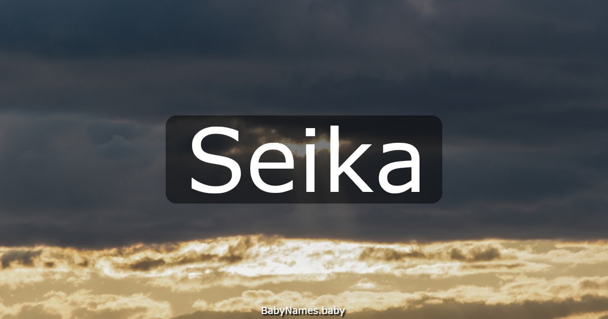 Seika