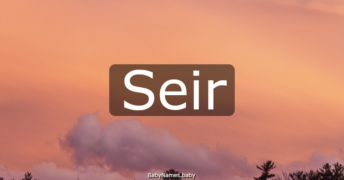 Seir