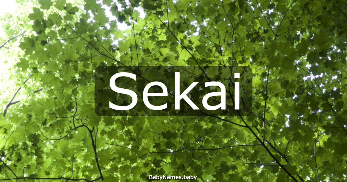 Sekai