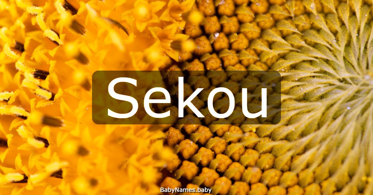 Sekou
