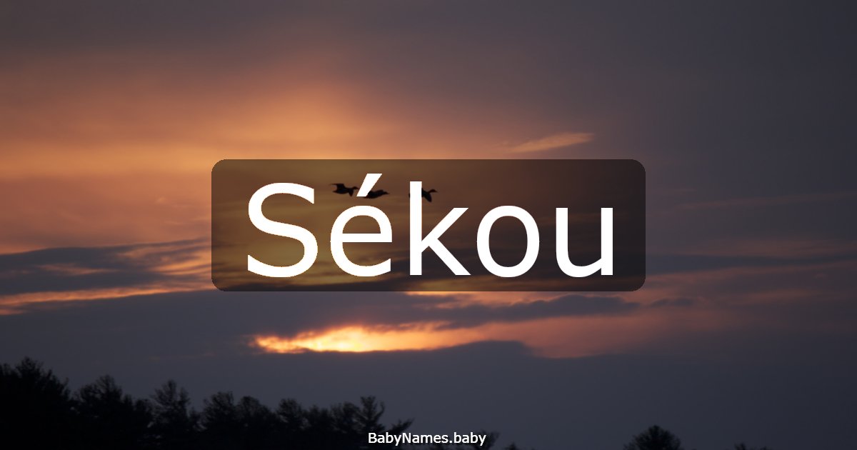 Sékou