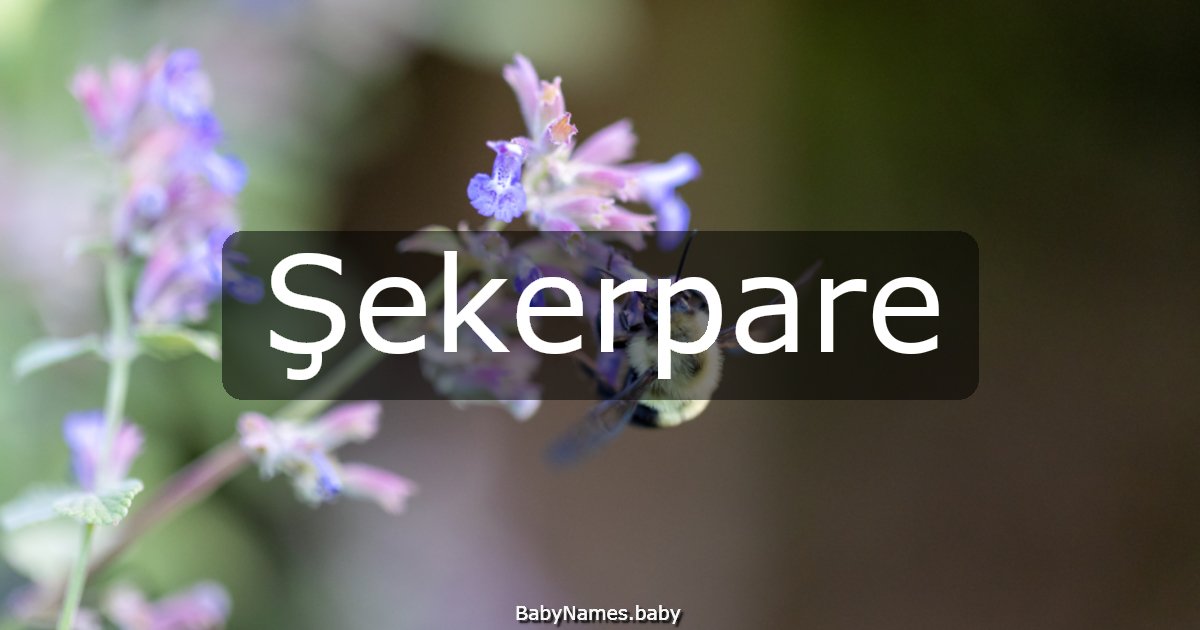 Şekerpare
