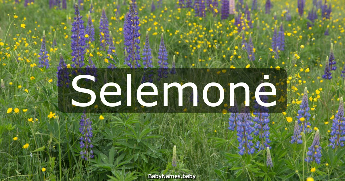 Selemonė