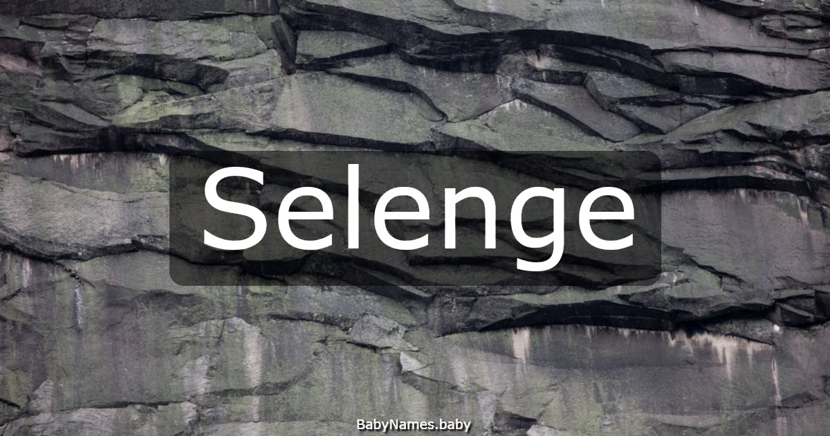 Selenge