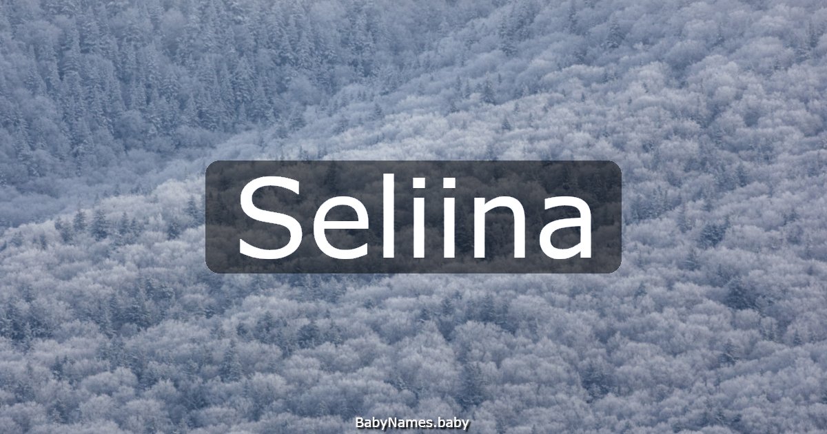 Seliina