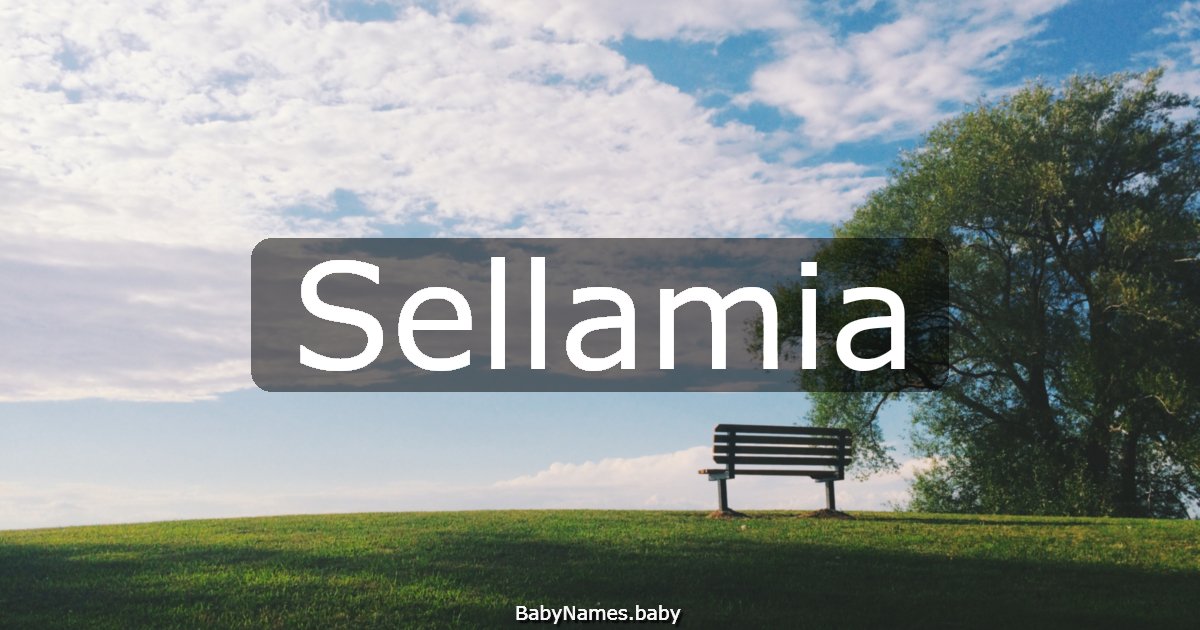 Sellamia