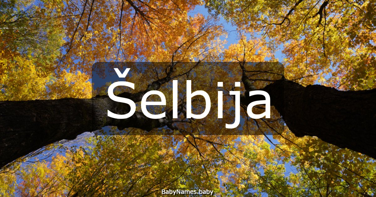Šelbija