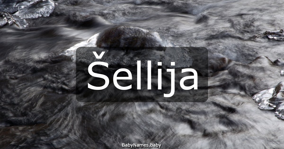 Šellija