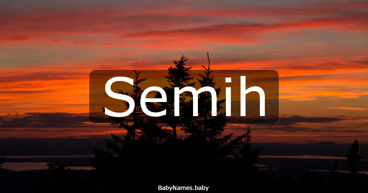 Semih