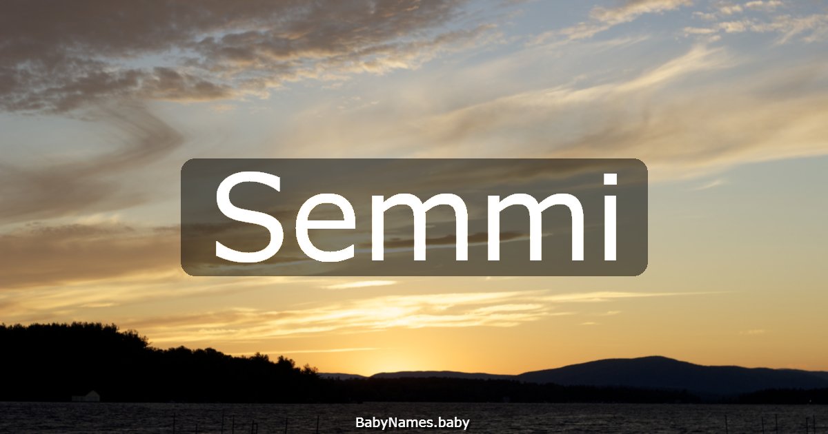 Semmi