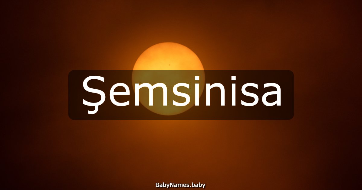Şemsinisa
