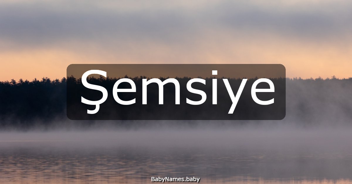 Şemsiye