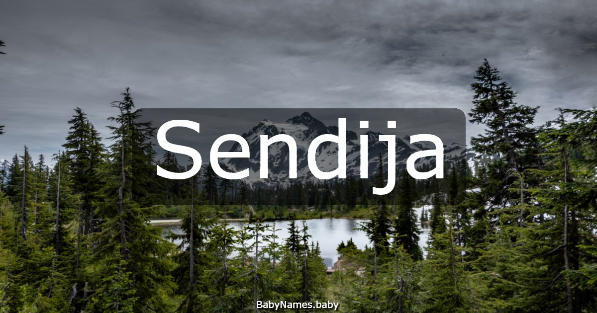 Sendija