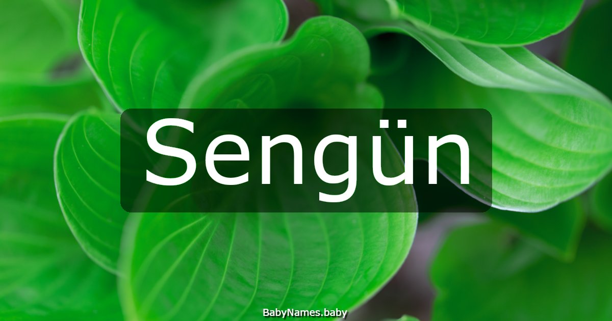 Sengün