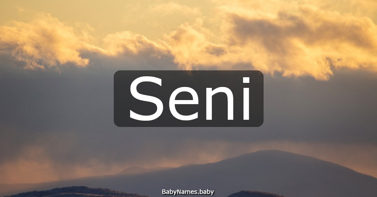 Seni