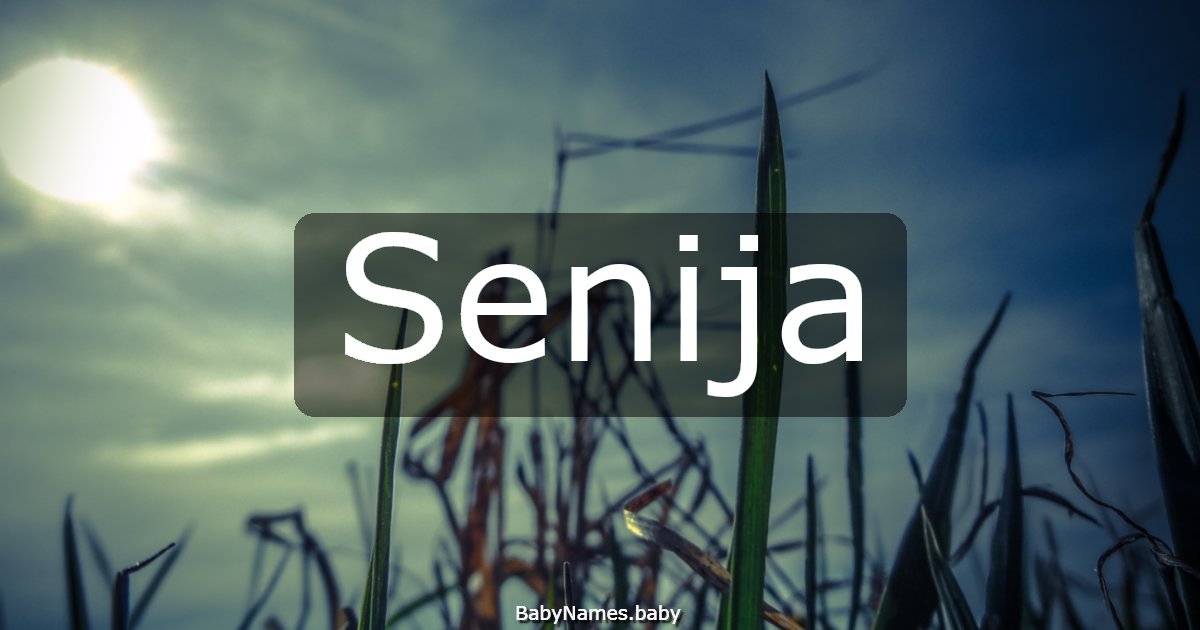 Senija