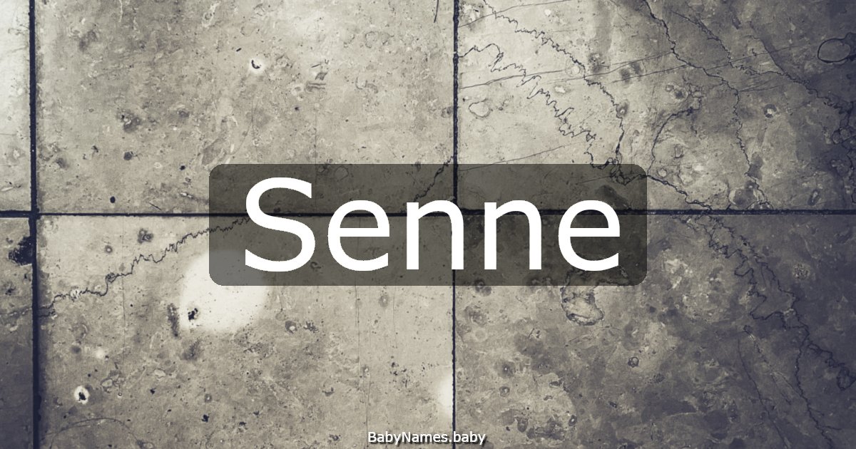 Senne