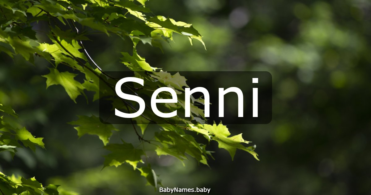 Senni