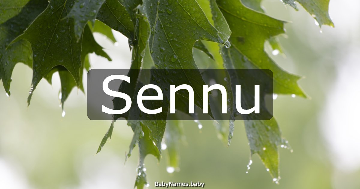 Sennu