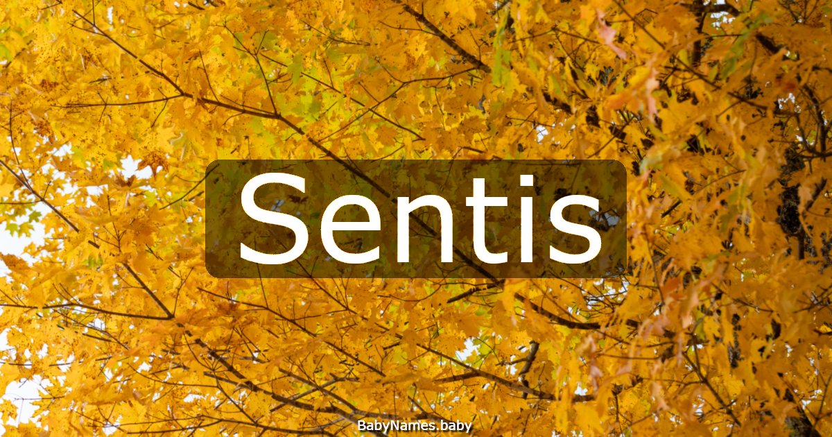 Sentis