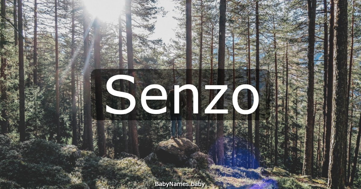 Senzo