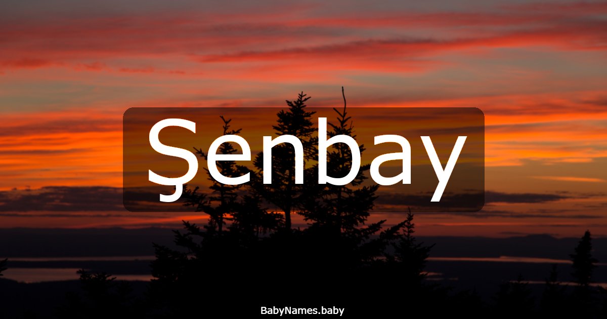 Şenbay