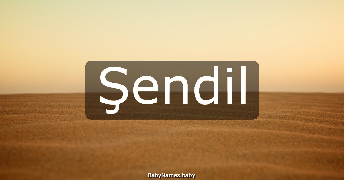 Şendil